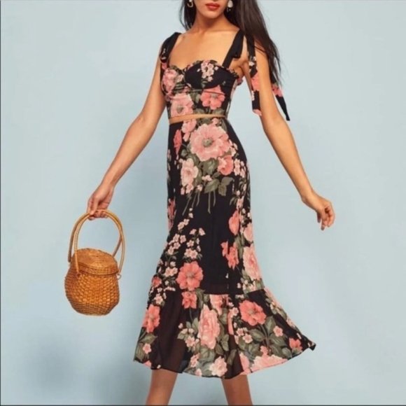 💛Reformation Liana 2 piece set